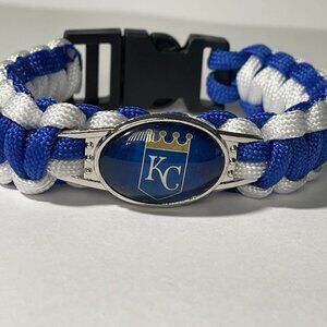 Kansas City Royals MLB Paracord Bracelet NEW